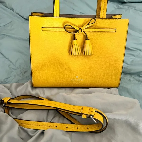 kate spade | Bags | Kate Spade Bright Yellow Bag 8x1 | Poshmark display picture 3